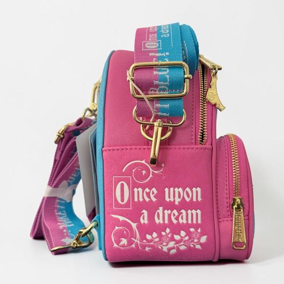 Loungefly Disney Sleeping Beauty Make It Pink Make It Blue Convertible Mini Bkpk main image 4